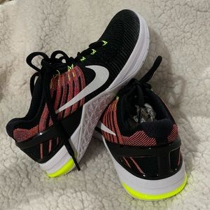 Nike black pink and yellow